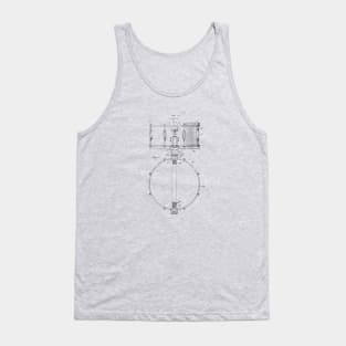 snare drum  patent Tank Top